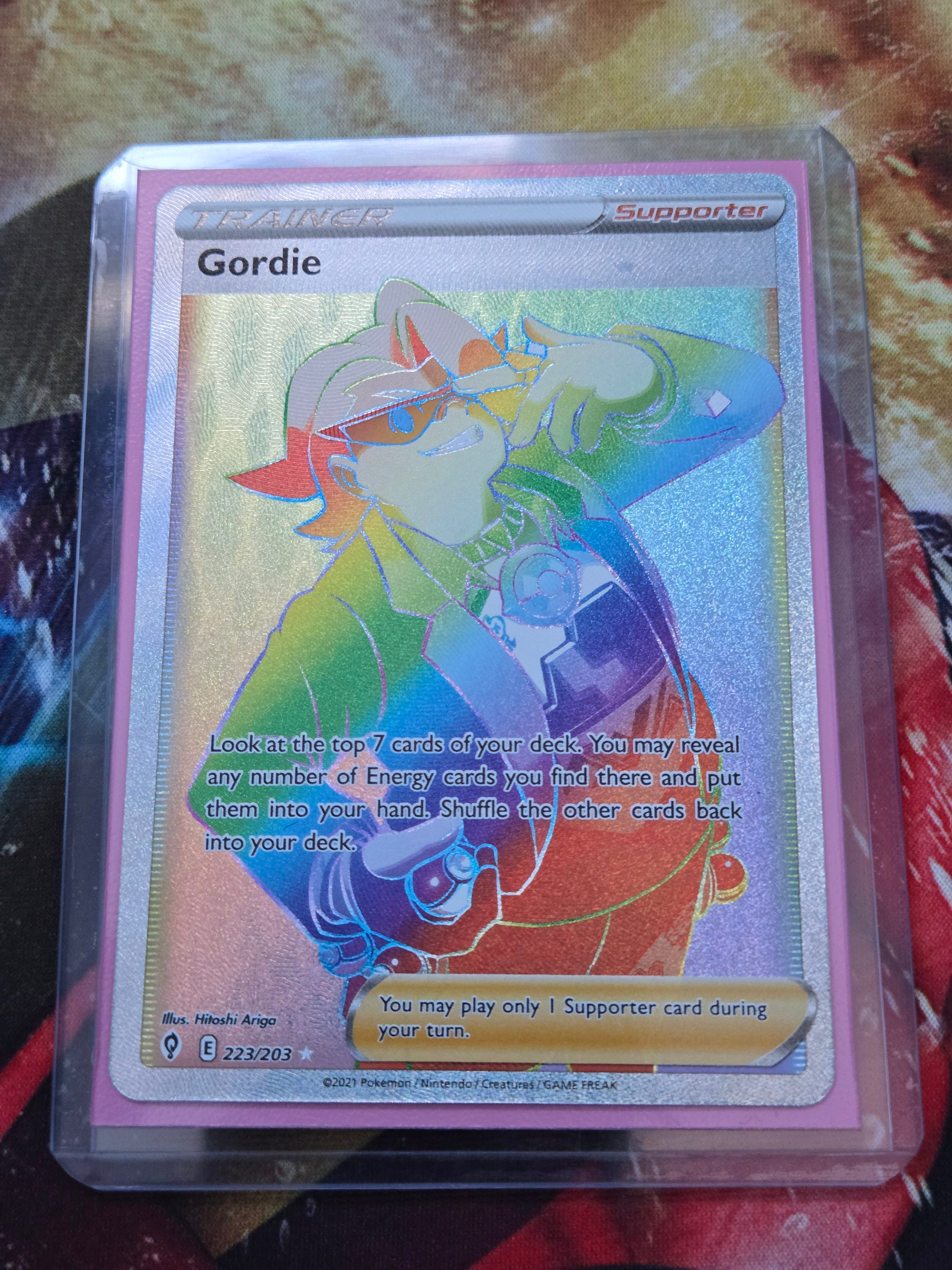 Gordie 223/203 HYPER R (NM) Sword&Shield;Evolving Skies 