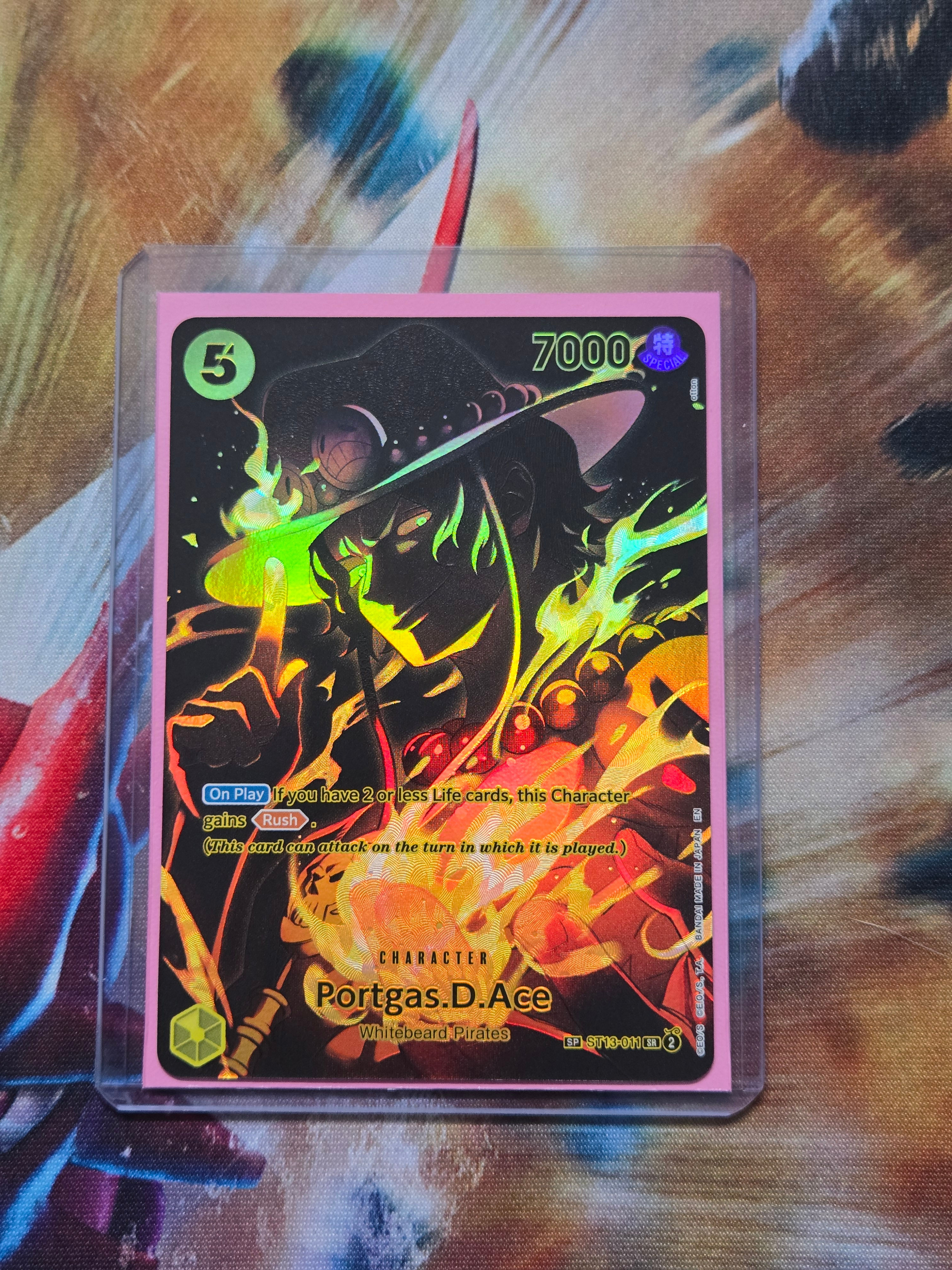 Portgas.D.Ace (OP12 SP) ST13-011 (NM) Legacy of the Master