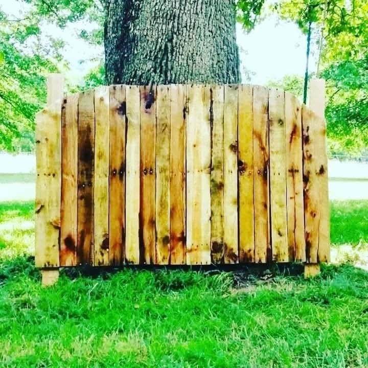 Custom Oak Headboard