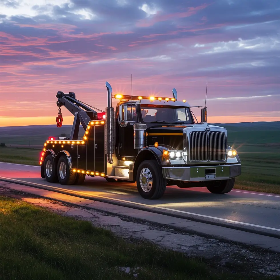 Dons Truck Towing a Missouri Institution