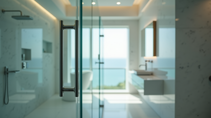 Lake of the Ozarks shower door 