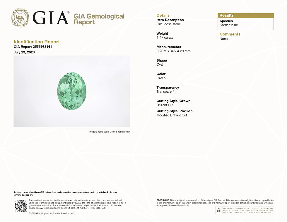 Миниатюра: Kornerupine 1.47cts