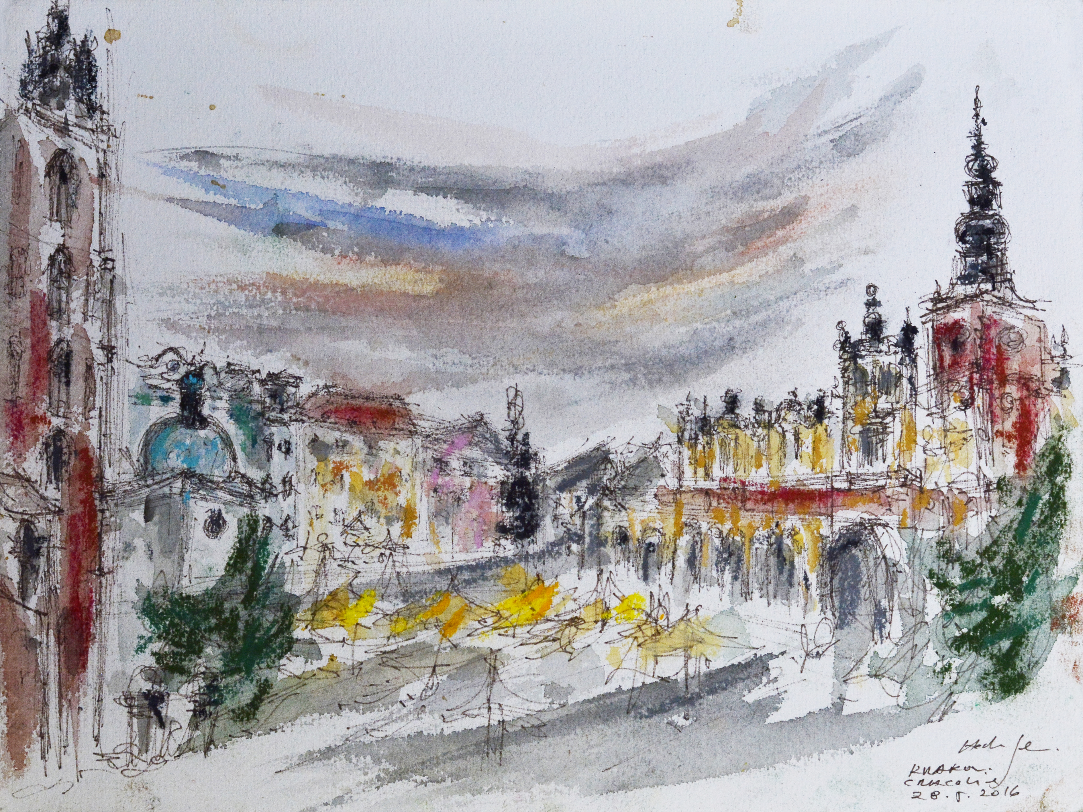 Aquarelle, 2017