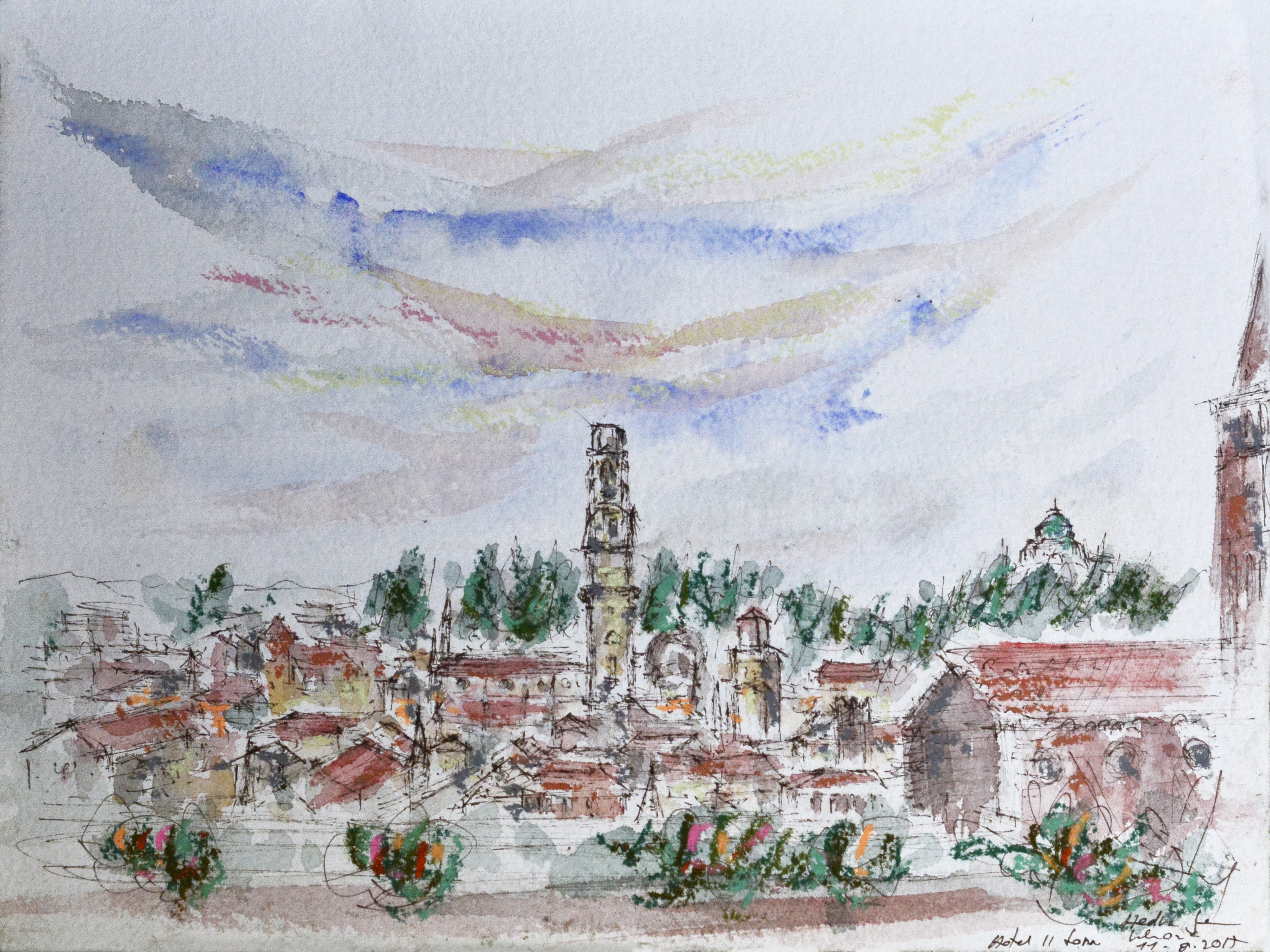 Aquarelle, 2017
