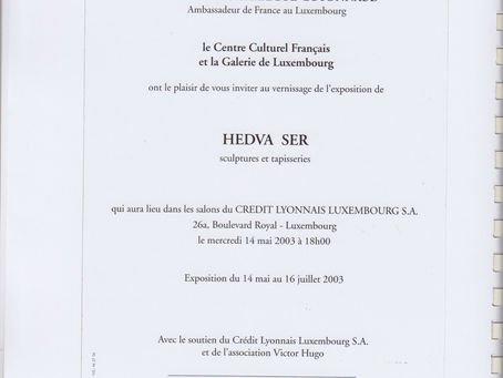 Exposition Crédit Lyonnais Luxembourg