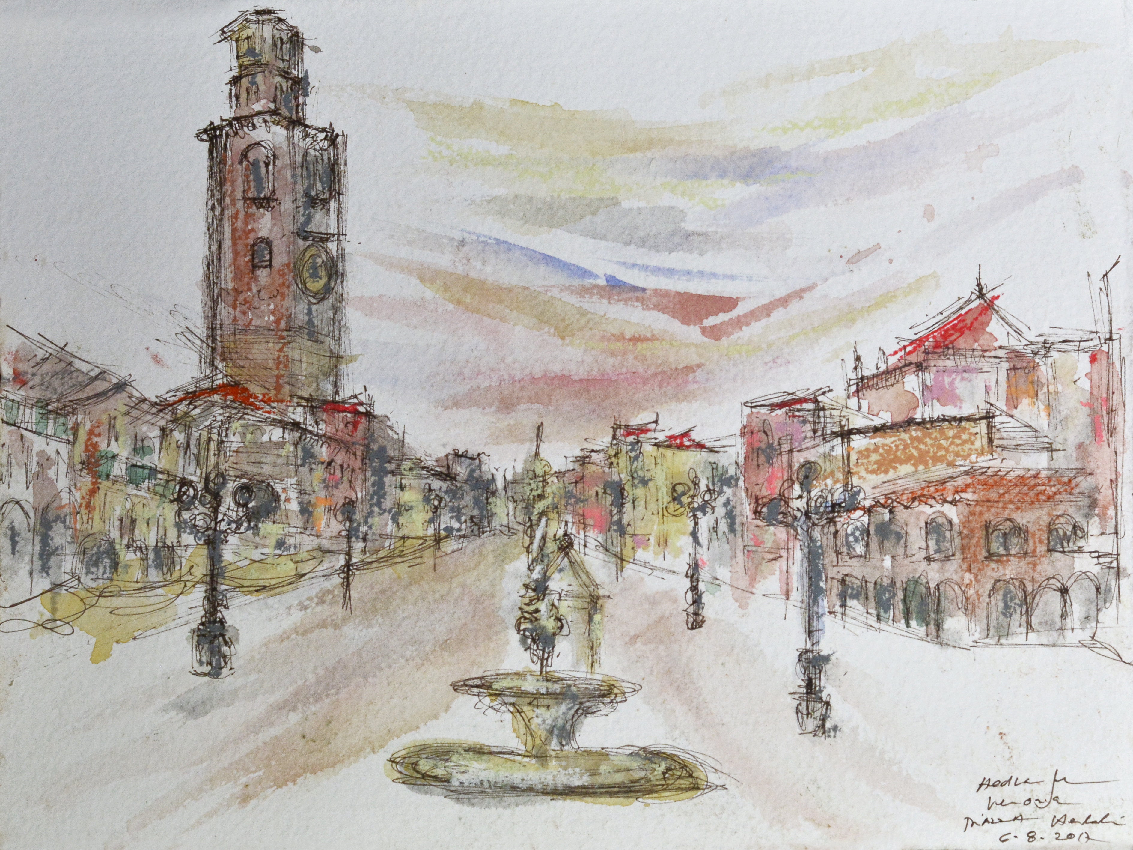 Aquarelle, 2017