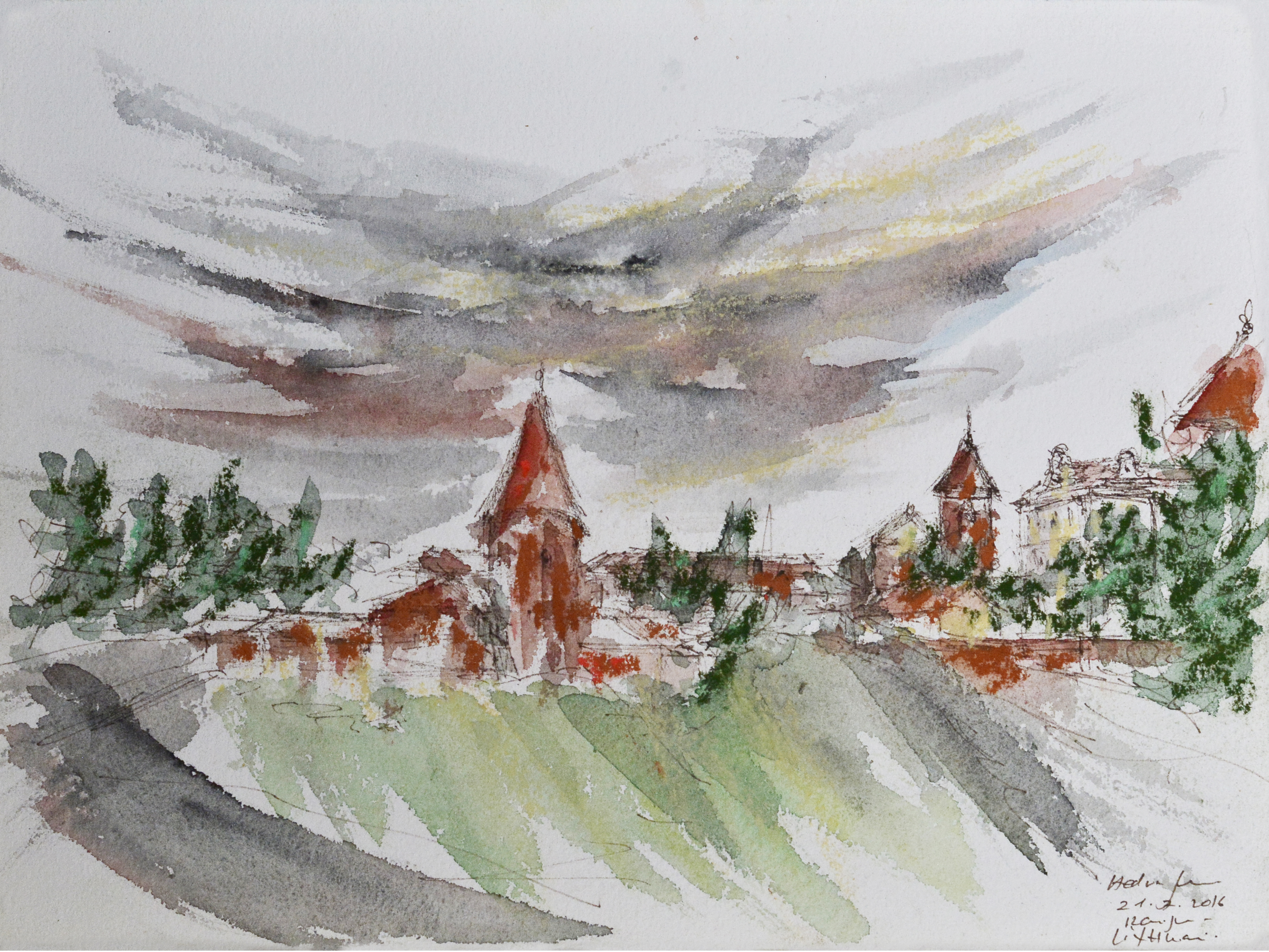 Aquarelle, 2017