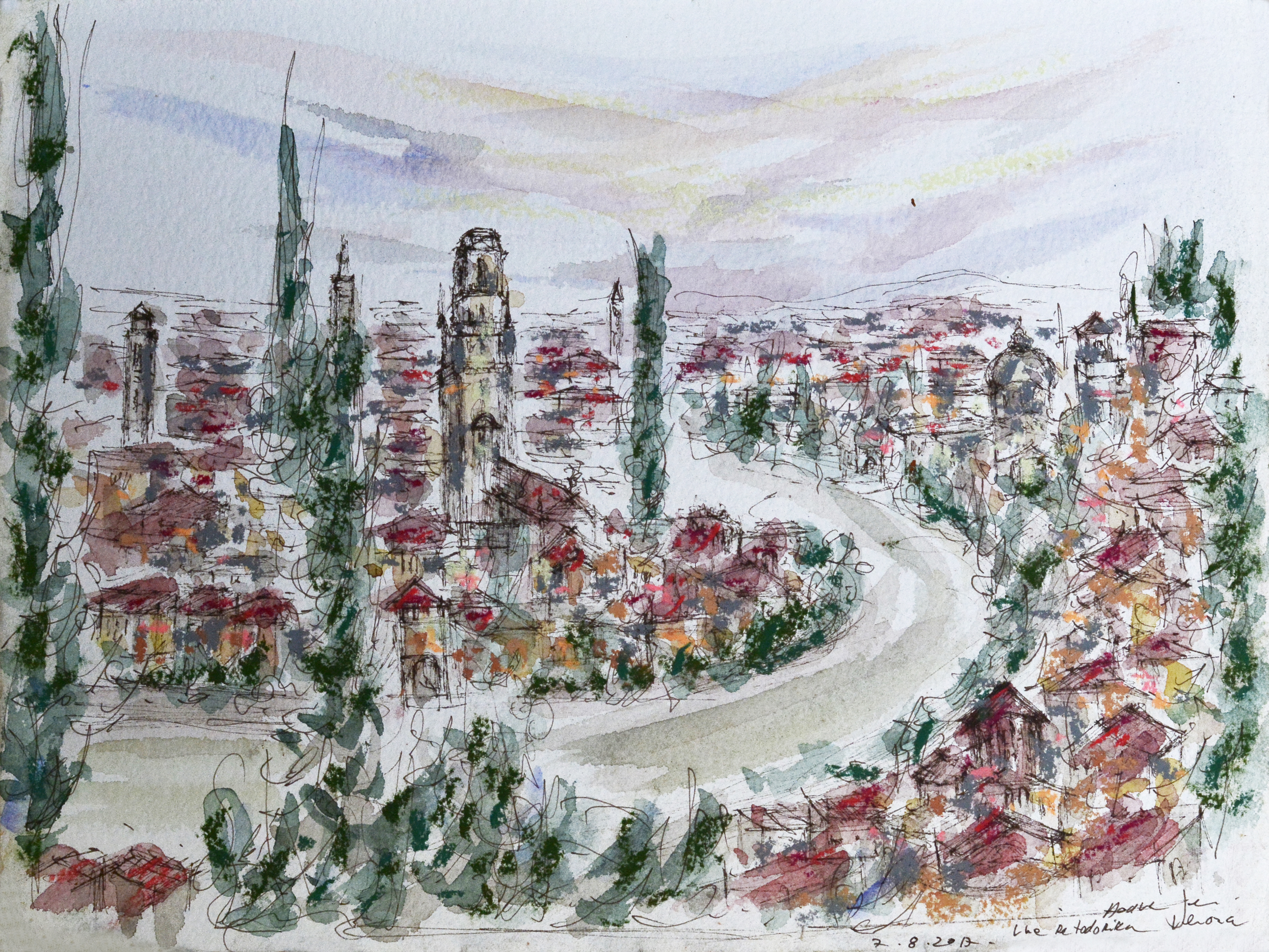 Aquarelle, 2017