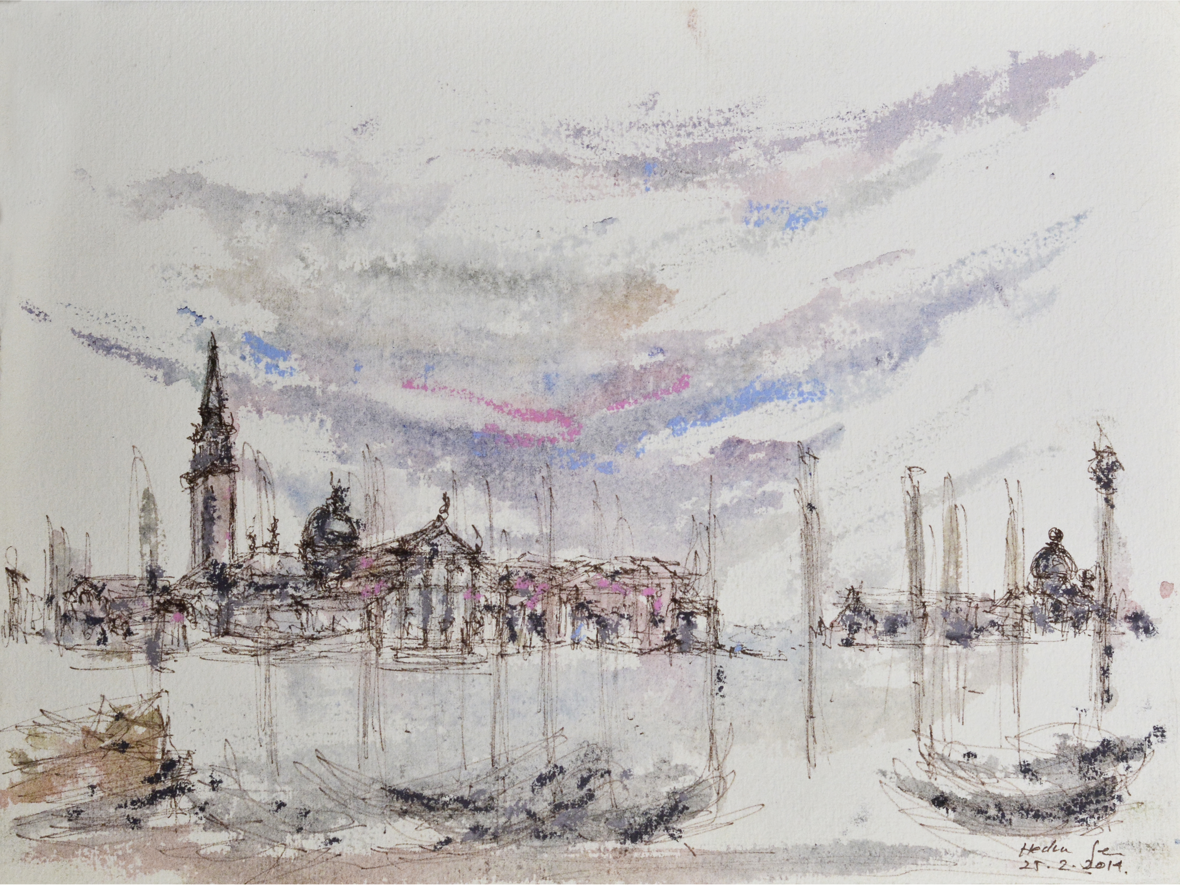 Aquarelle, 2017