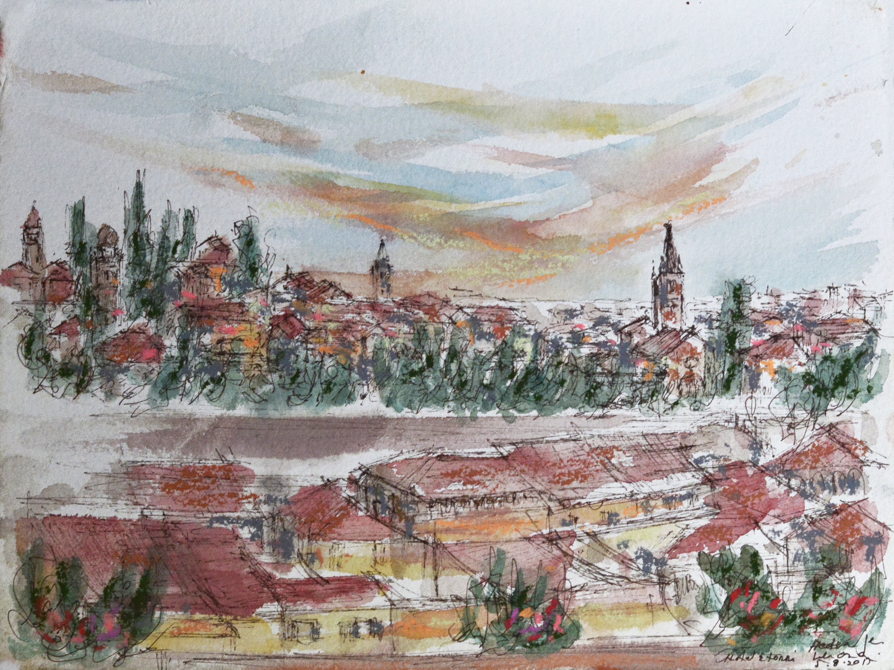 Aquarelle, 2017