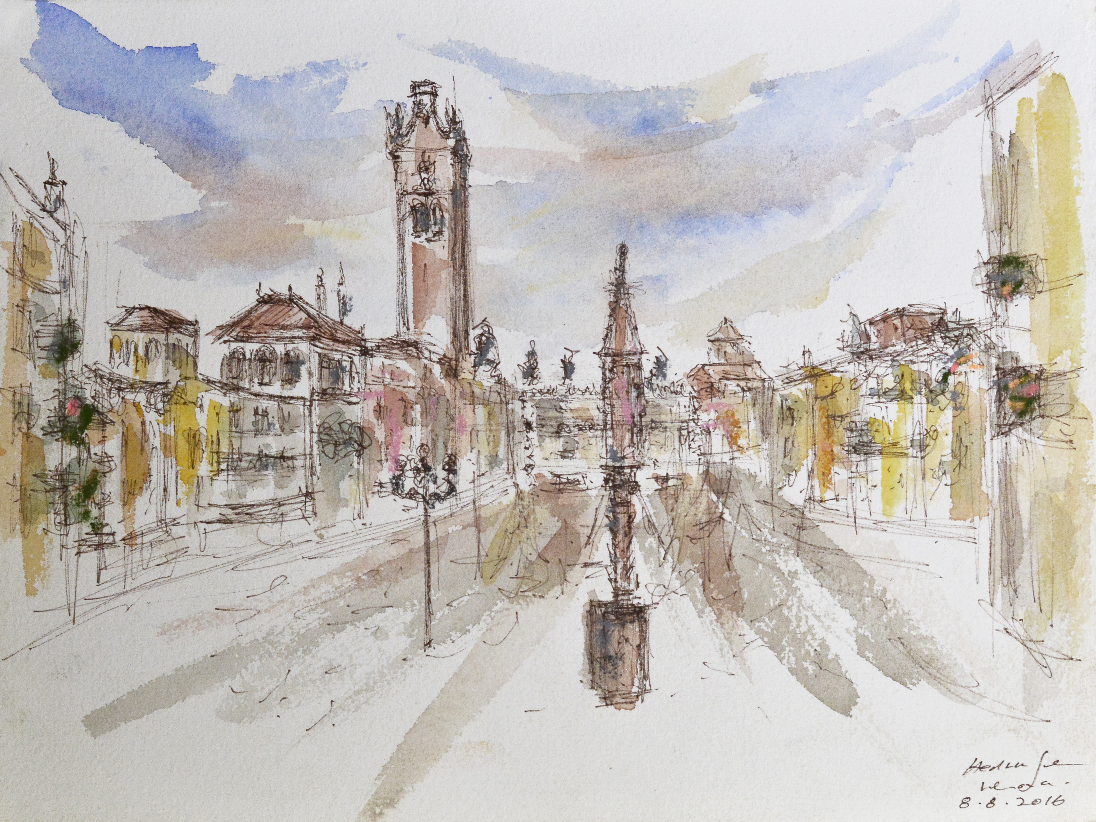 Aquarelle, 2017