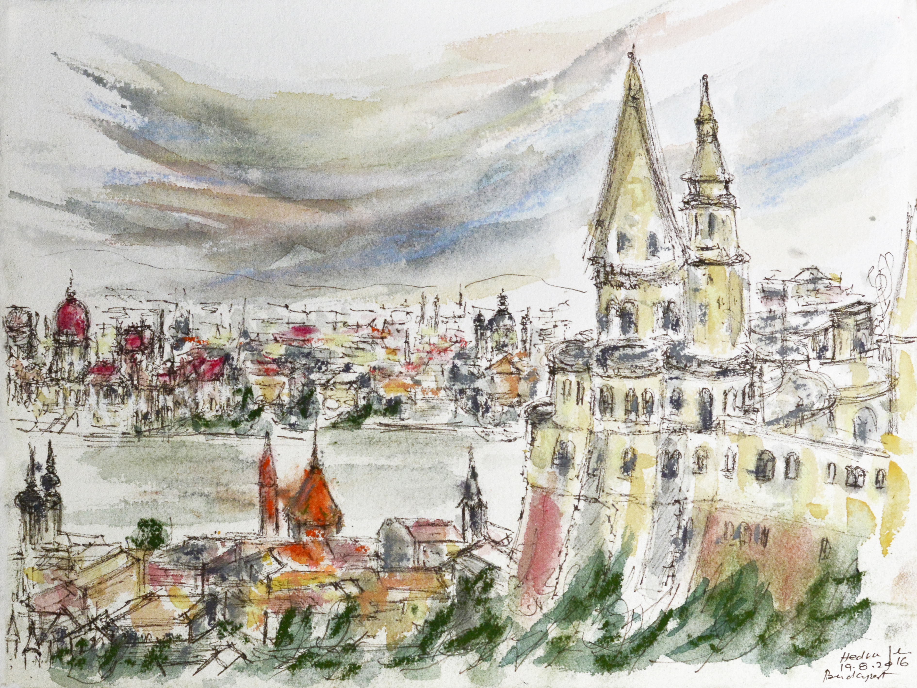 Aquarelle, 2017