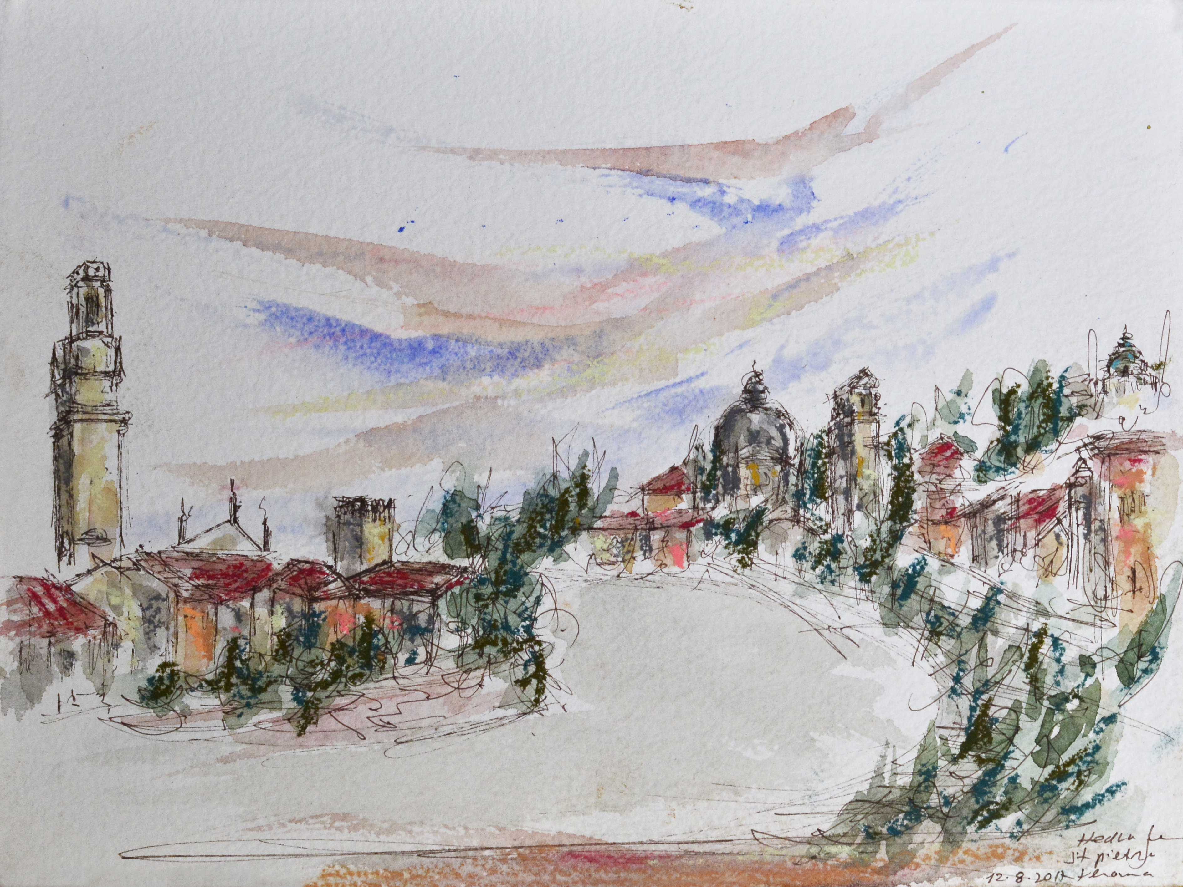 Aquarelle, 2017