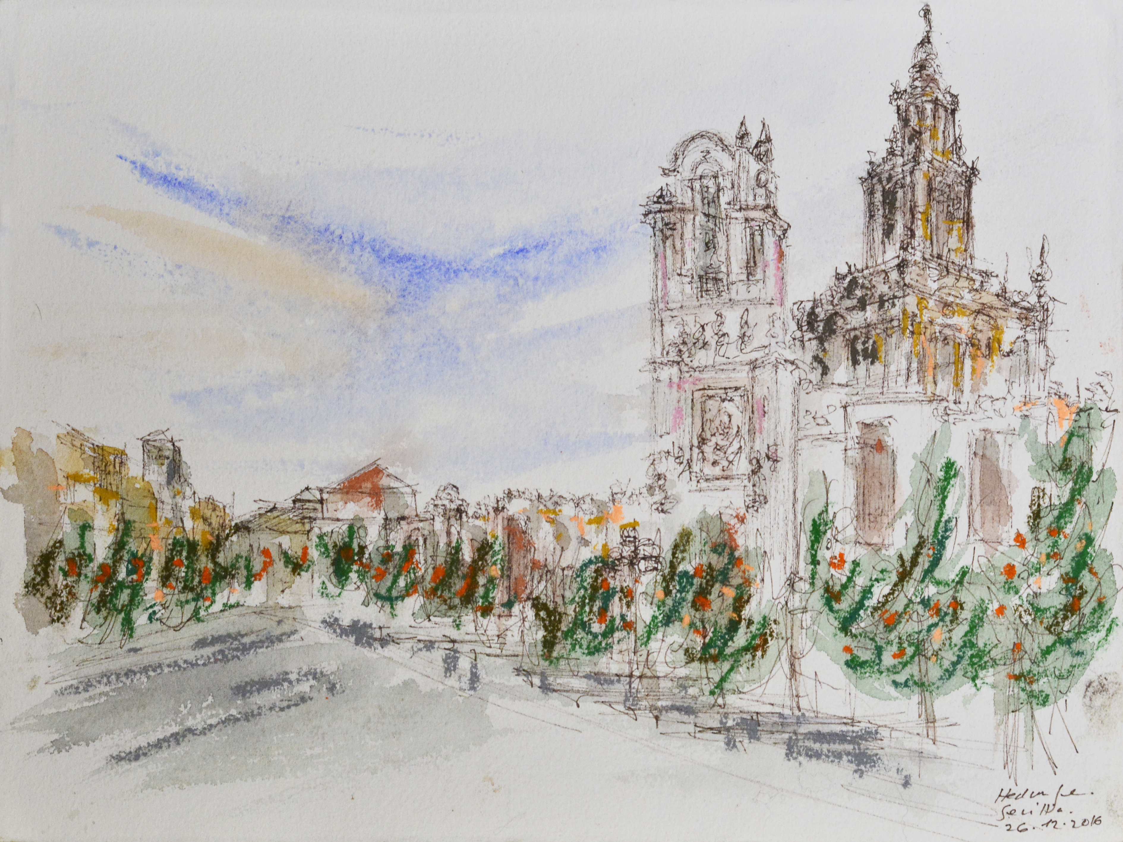 Aquarelle, 2017