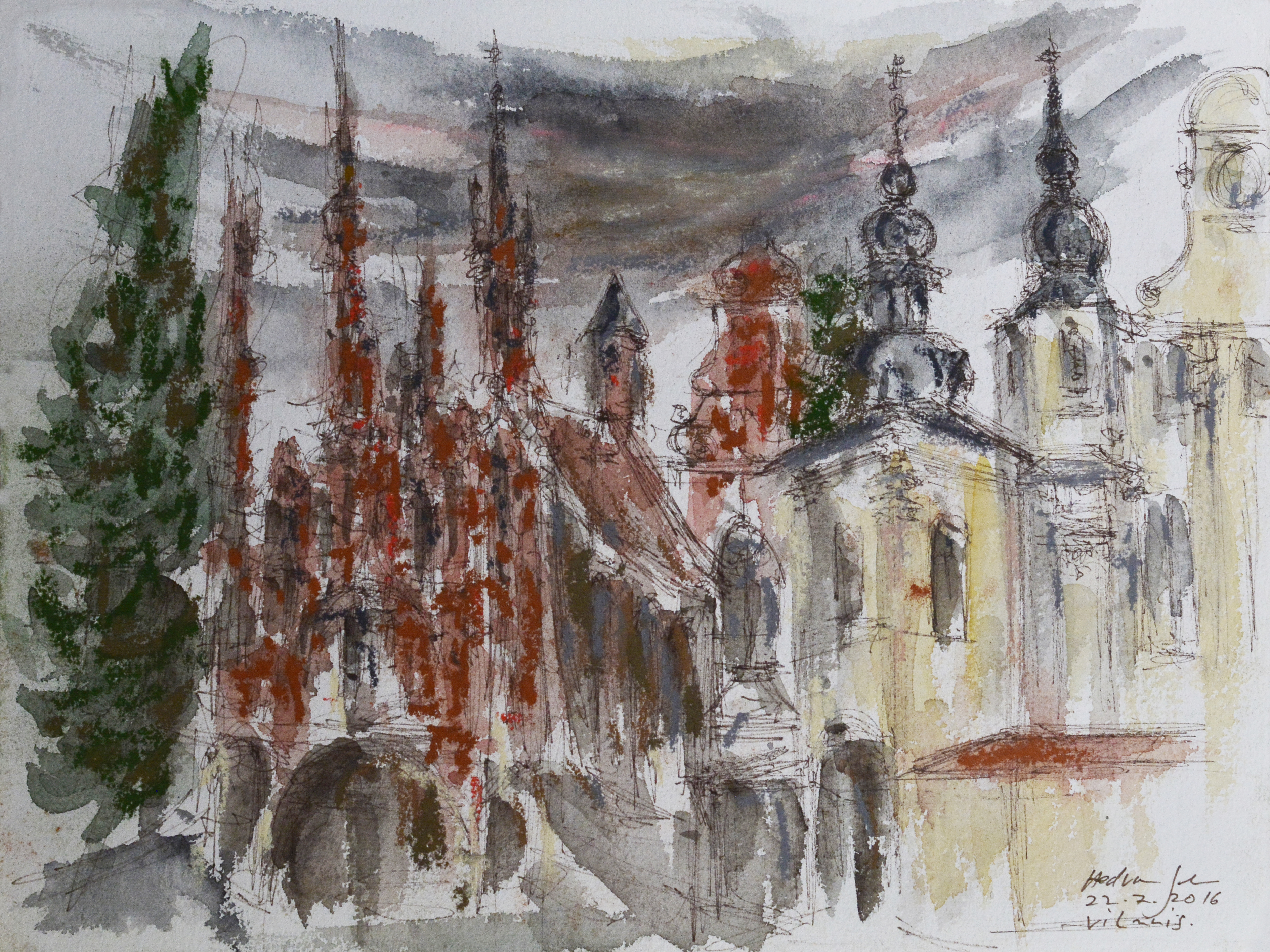 Aquarelle, 2017