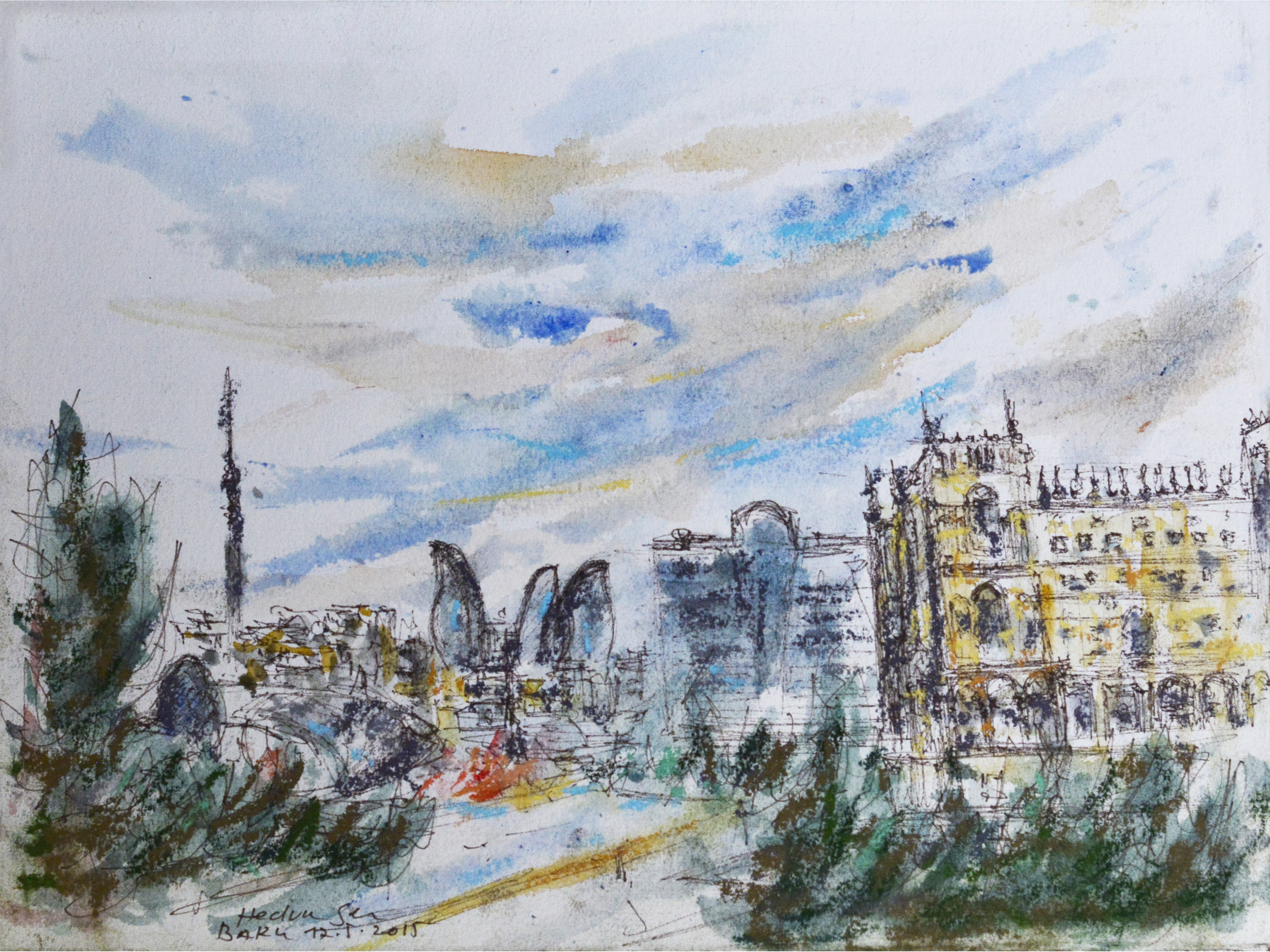 Aquarelle, 2017
