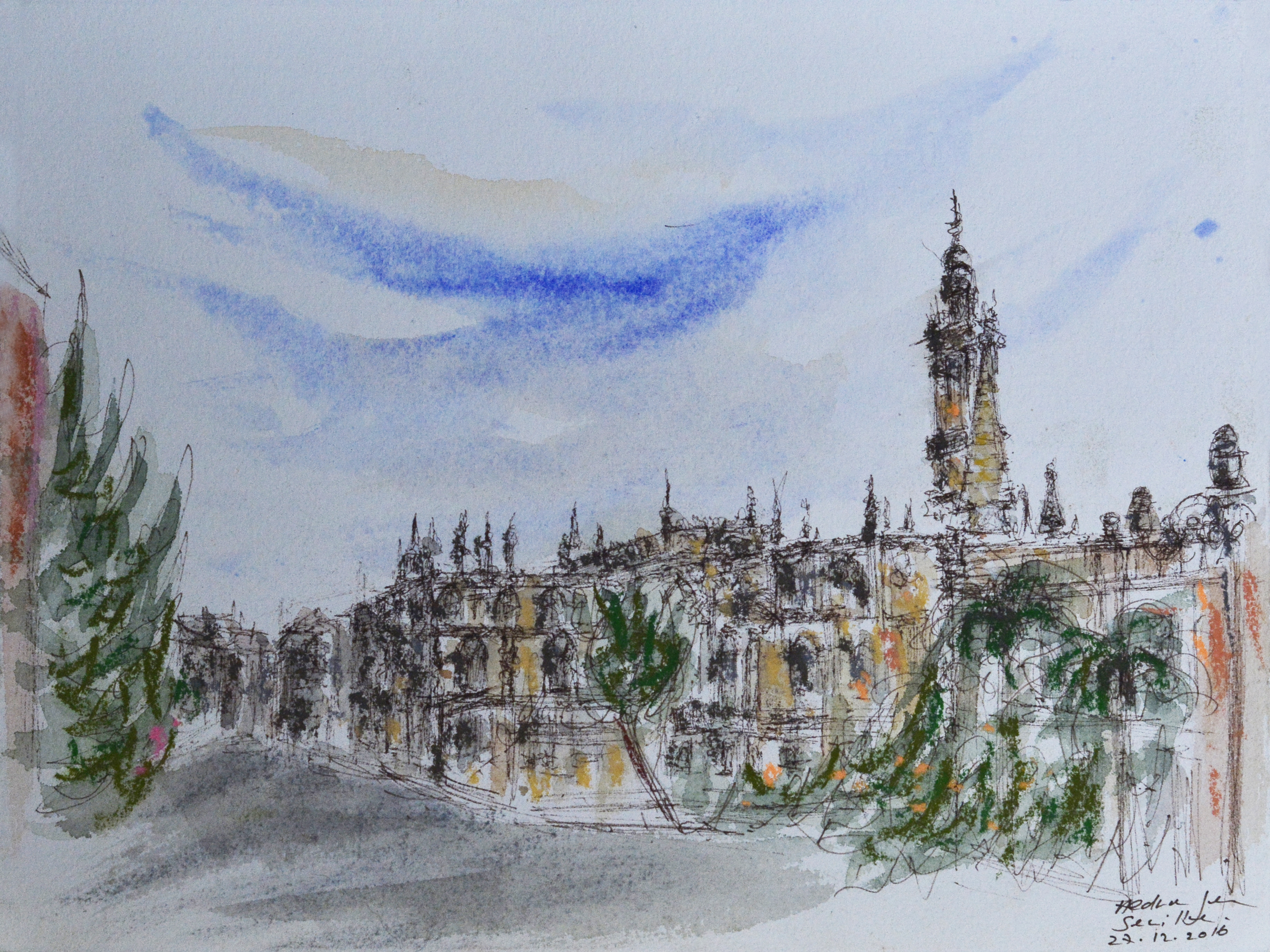 Aquarelle, 2017