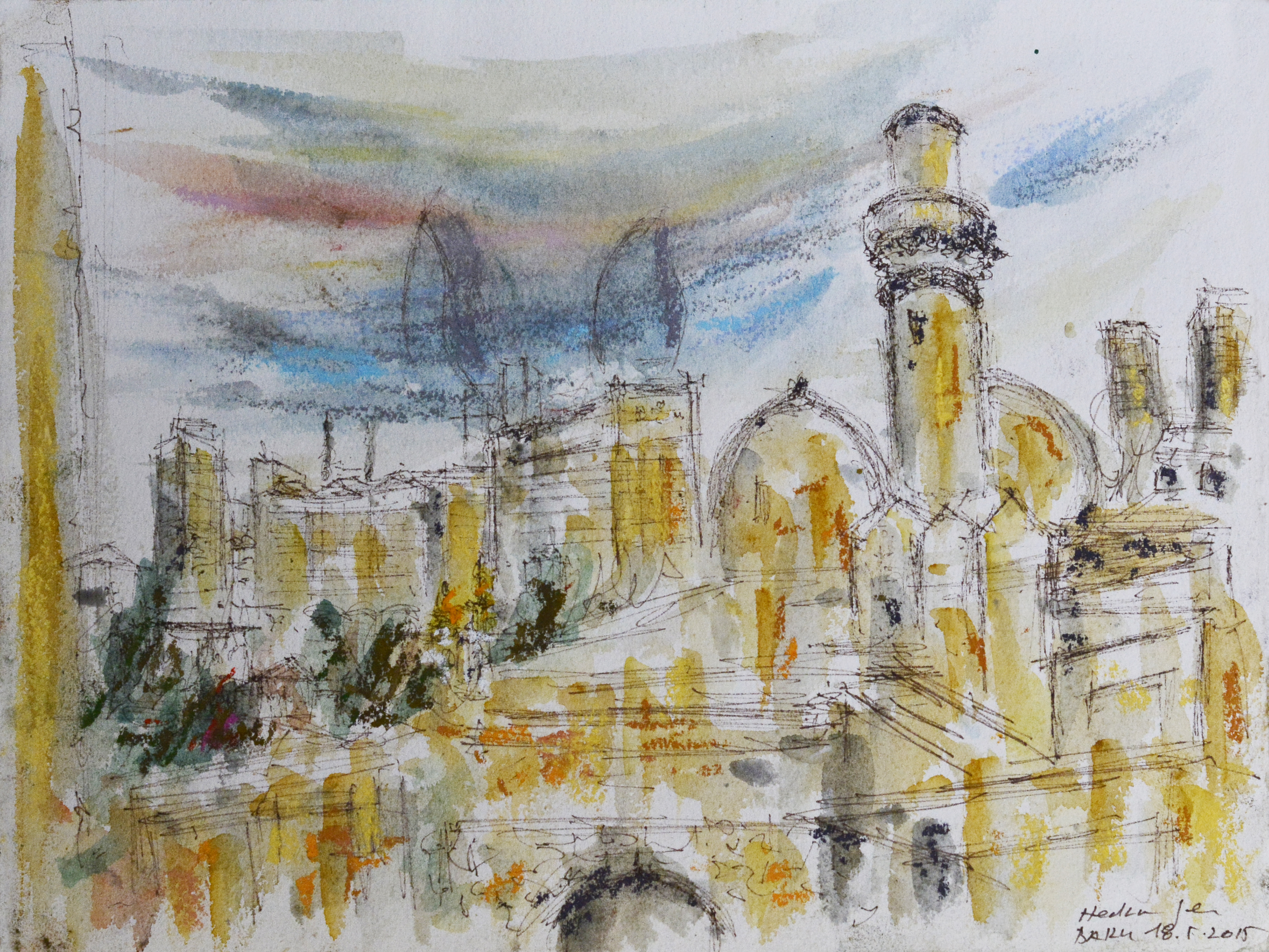 Aquarelle, 2017