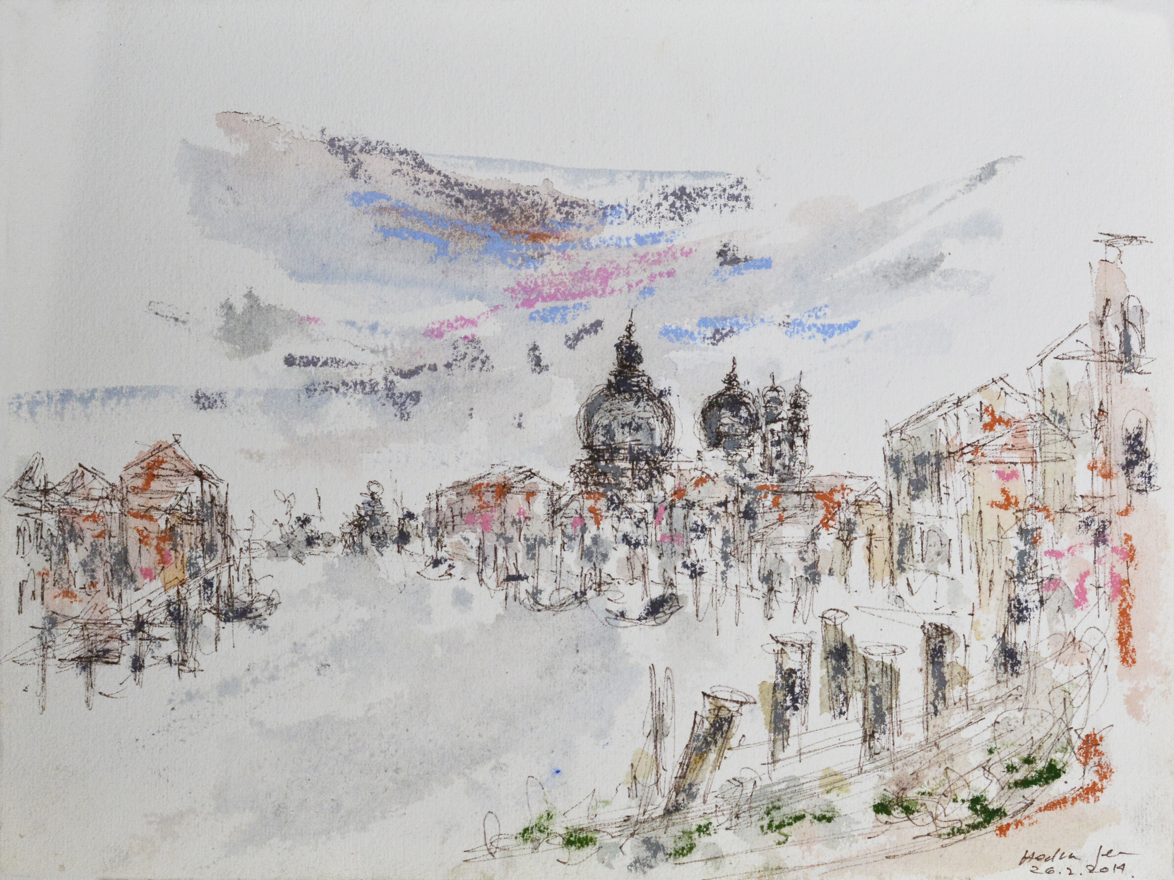 Aquarelle, 2017