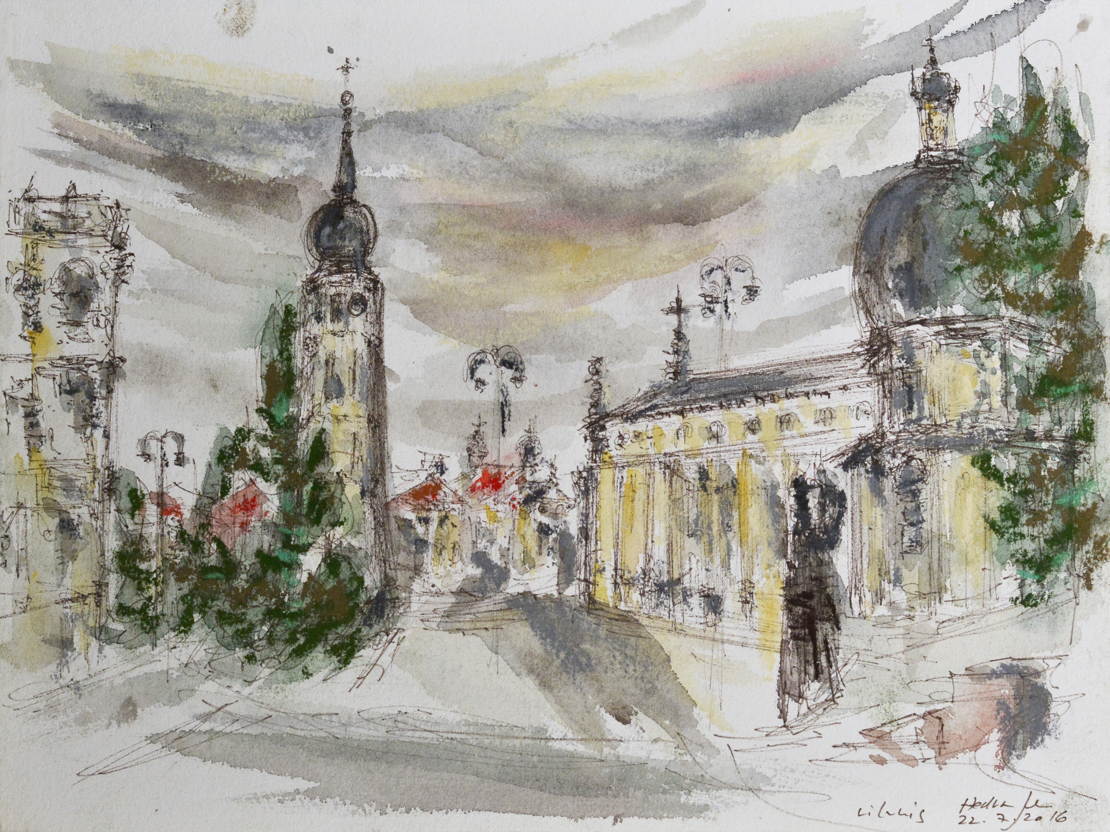 Aquarelle, 2017