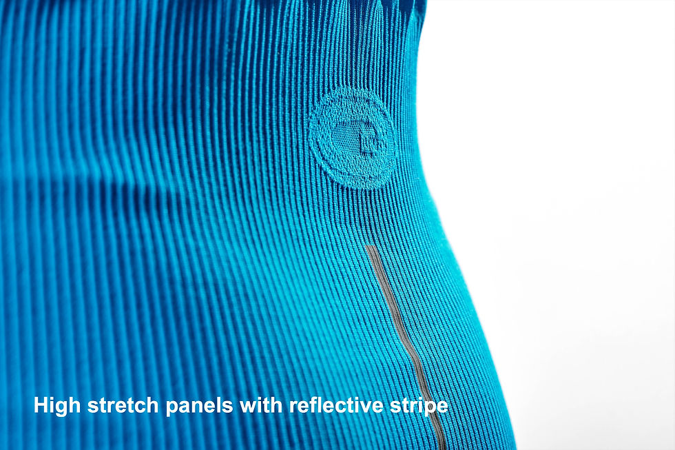 Thumbnail: Image of High Stretch Panels with Reflective detail Discover Long Sleeve Tee with Breathable and Lightweight Material