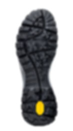 Non-slip Sole Image of Speyline Green Men's Wellington Boot with Side Bellows, Neoprene Lining and VIBRAM® BRISTOL™ sole