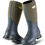 Thumbnail: Front and Rear angle of Snowline Green Mens Wellington Boot with VIBRAM® MULTISPORT OUTSOLE, HARD TOE™ AND REINFORCED HEEL