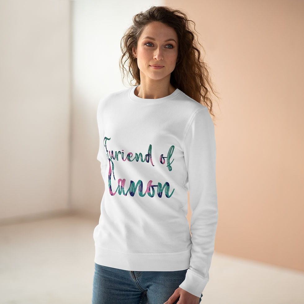 Thumbnail: Unisex Fellowship "Furiend of Canon" Sweatshirt