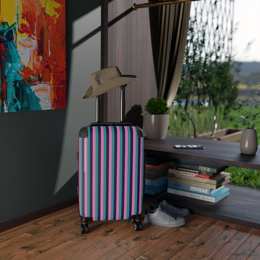 Fellowship Stripe Suitcase