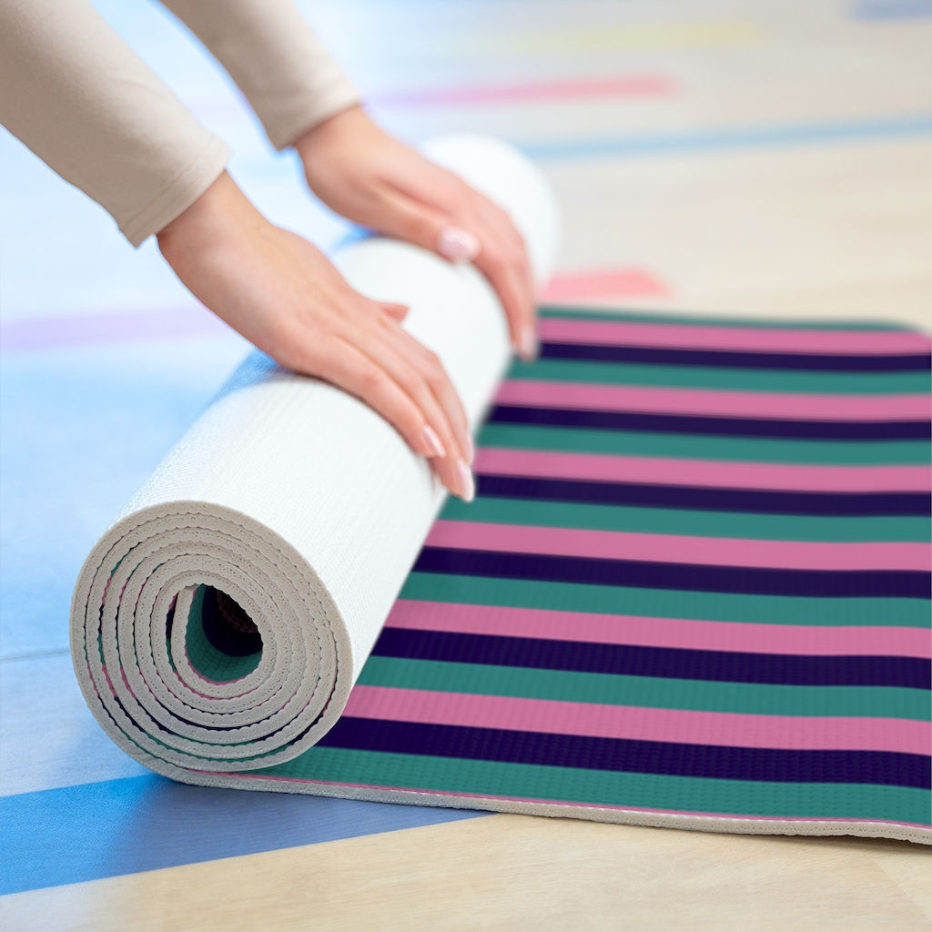 Striped Fellowship Mat