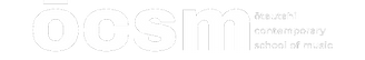 ŌCSM Logo - White/Transparent