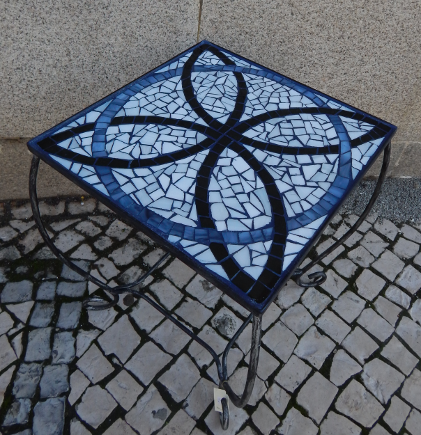 Mesa Quartzo Vitral