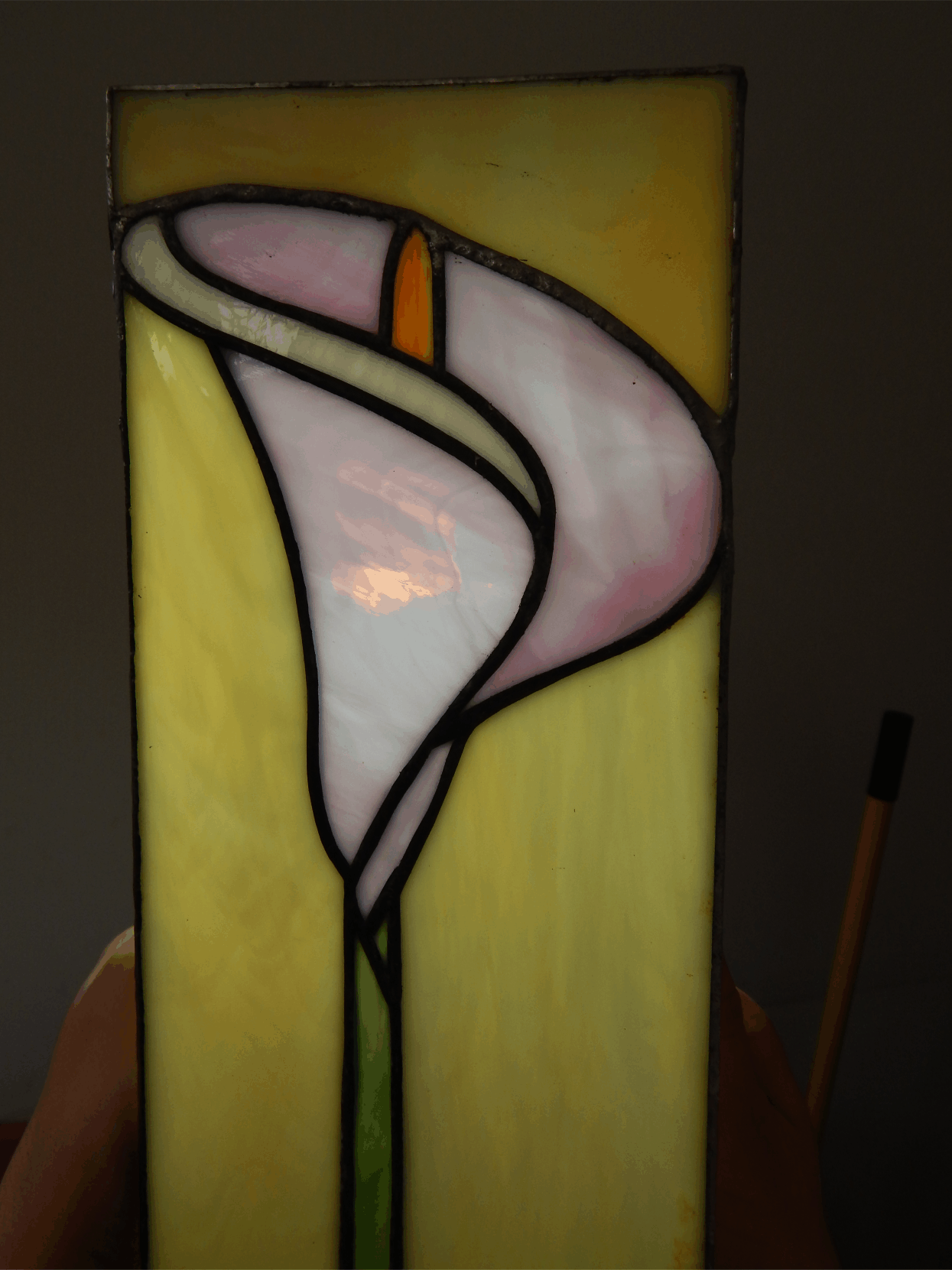 Aplique Vitral Jarro