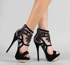 Sandalias de tacón alto