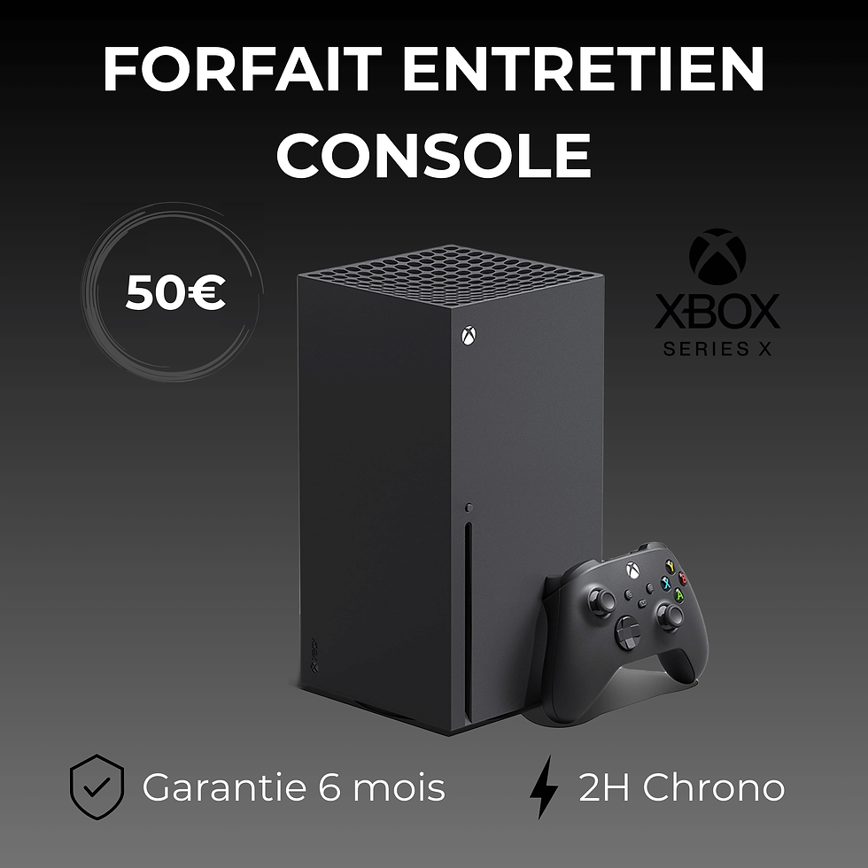Xbox séries X debout