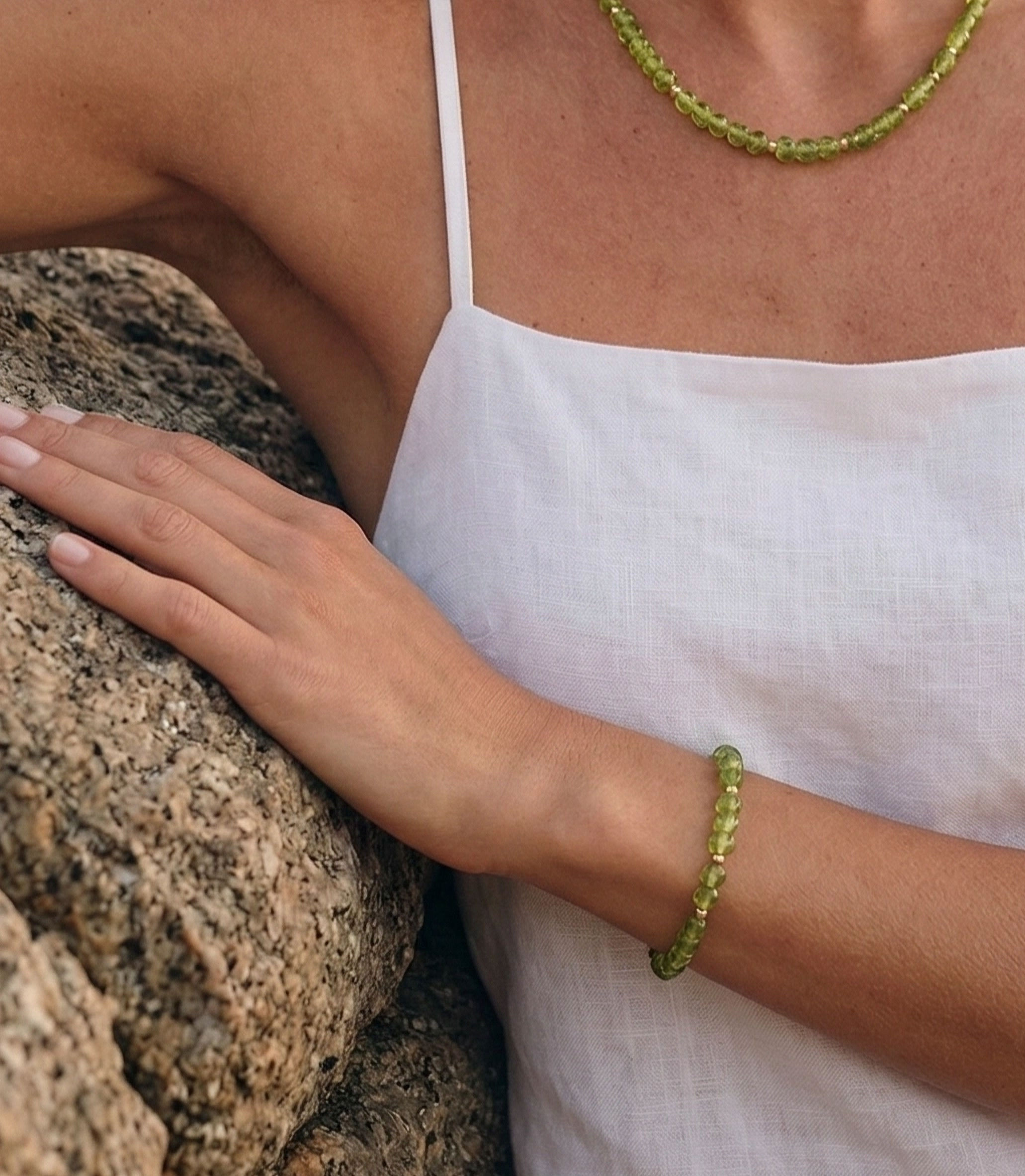 Pulsera Peridot
