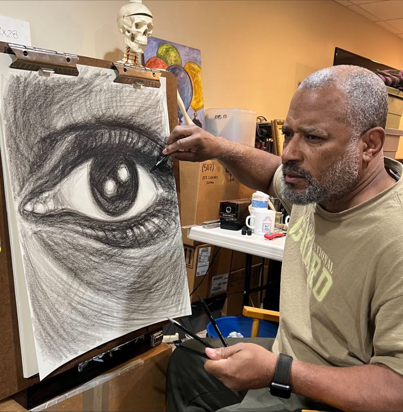 Kaonis Thomas, master of African American fine art.