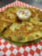 Jambalaya Cheesy Steak Quesadilla 
