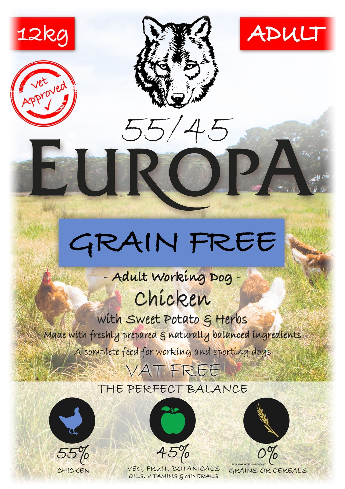Europa 55/45 Chicken Adult Grain Free