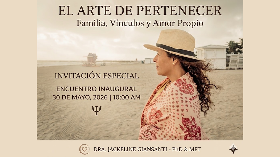 EL ARTE DE PERTENECER