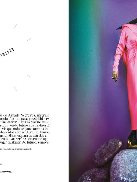 Cover Story for Vogue Portugal with Mila Hristova 