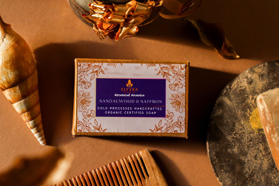 Sandalwood & Saffron Soap