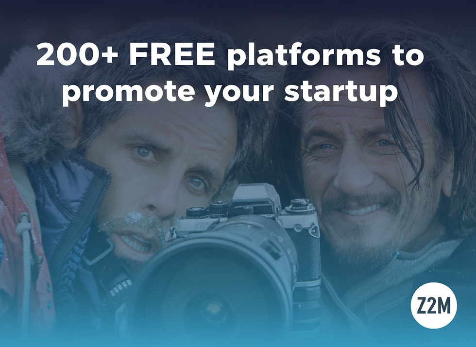 I’ve collected 200+ platforms to promote your startup / product and boost SEO for FREE.