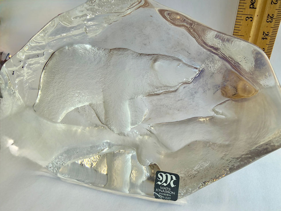 Thumbnail: Art Display/Real Snowflake Preserved Resin/Glass