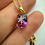 Thumbnail: Pendant-Amethyst/Preserved Snowflake