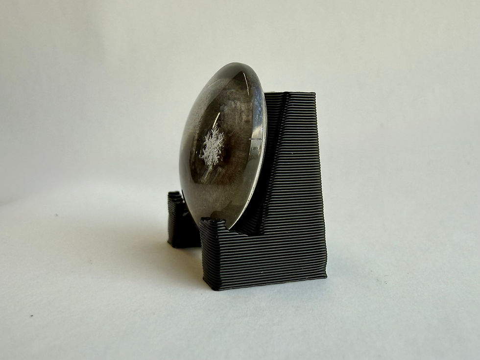 Thumbnail: Art Display/20mm-Real Snowflake Preserved Resin/Glass