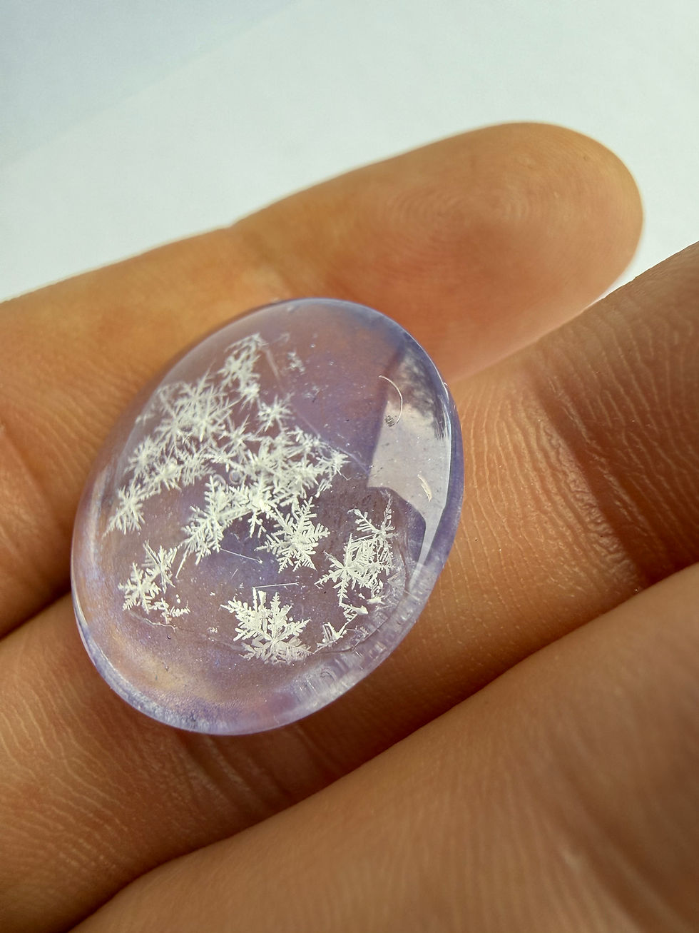 Miniaturbild: Preserved Snowflake Storm Cluster, 20mm Real Snowflake Display, Multiple Snow Cr
