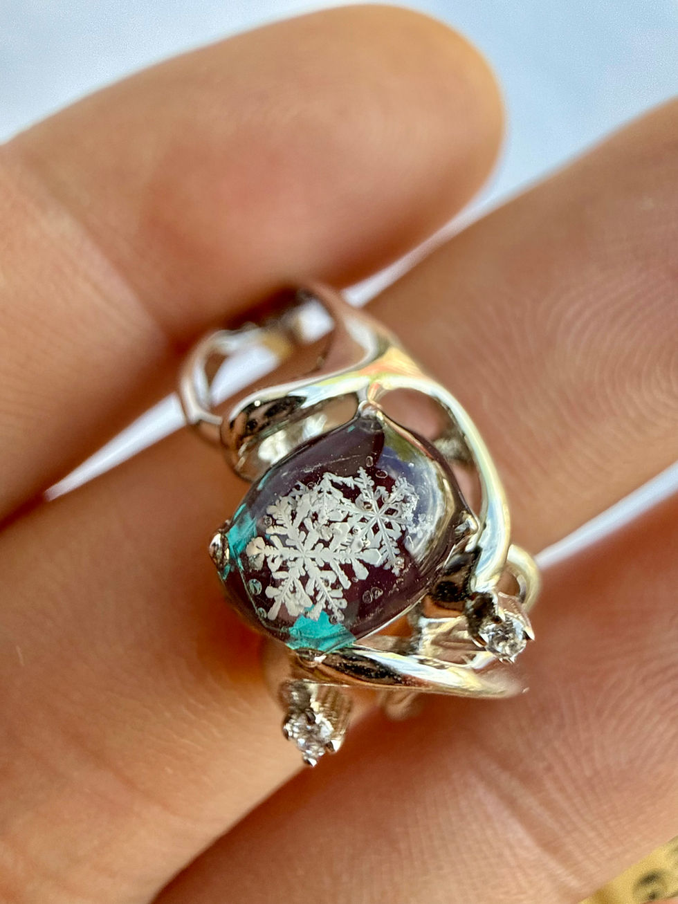 Thumbnail: Ring-Alexandrite/Preserved Snowflake