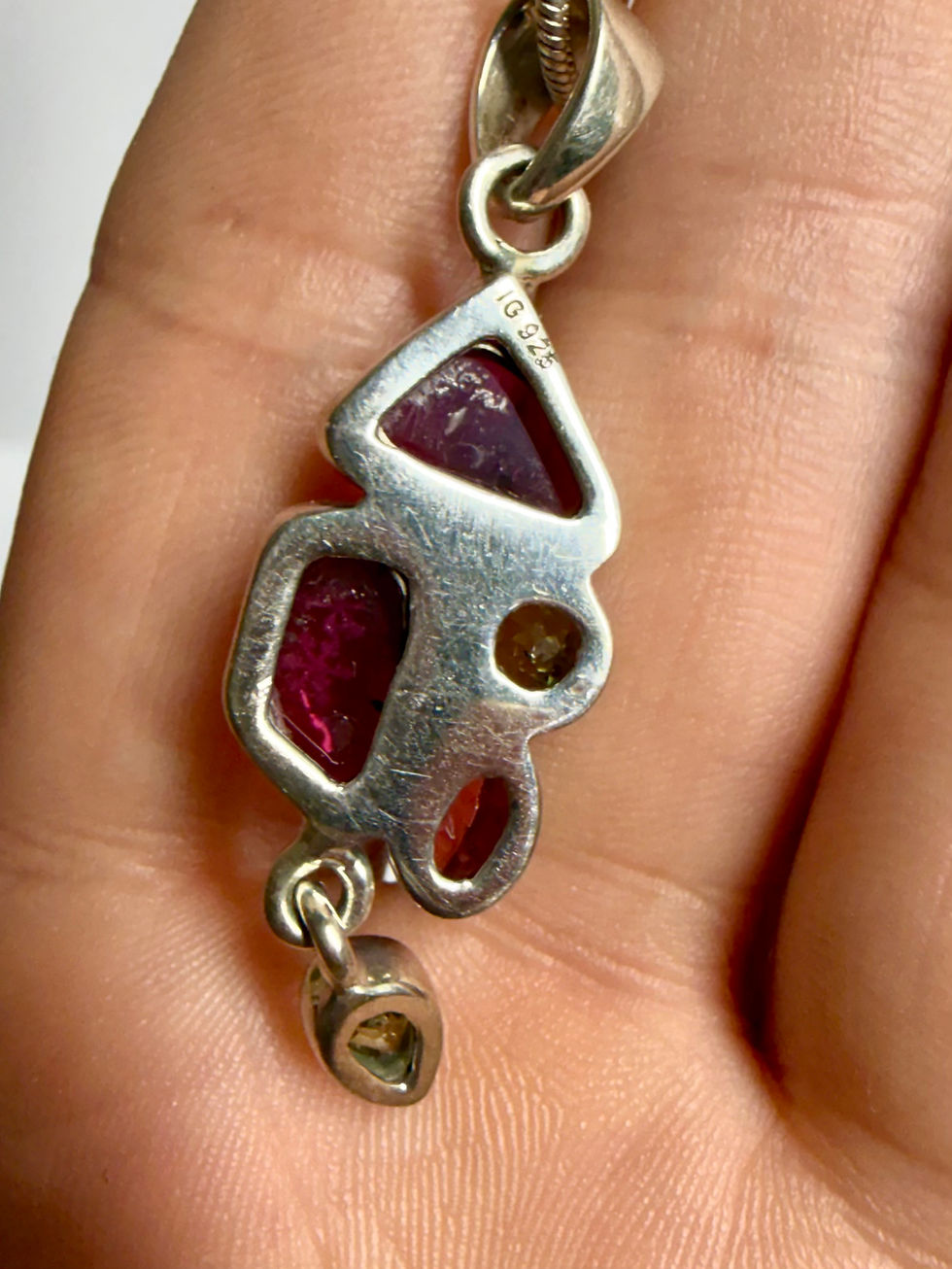Miniaturbild: Pendant-Tourmaline/Preserved Snowflake