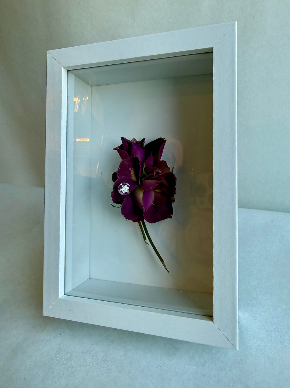 Miniaturbild: Art Display/4x6-Real Snowflake Preserved Resin/Glass